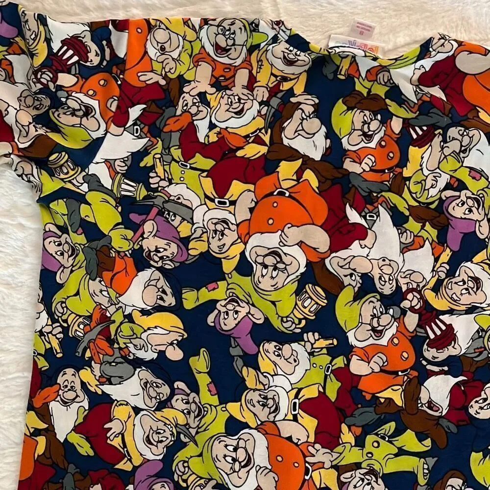 Lularoe Disney Snow White Shirt Size 8